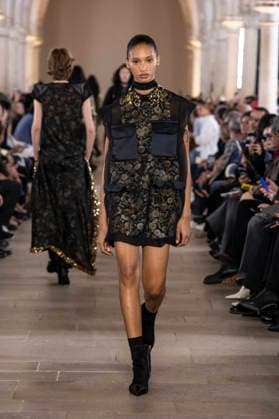Sacai PAP Spring Summer 2027 fashion show at the Grand Palais in Paris during Fashion Week on October 5, 2026, Paris, France  Copyright: xAgencex xBestimagexAgencex xBestimagex