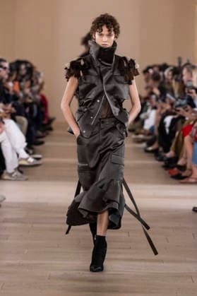 Sacai PAP Spring Summer 2027 fashion show at the Grand Palais in Paris during Fashion Week on October 5, 2026, Paris, France  Copyright: xAgencex xBestimagexAgencex xBestimagex