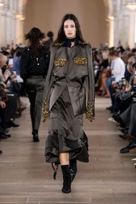 Sacai PAP Spring Summer 2027 fashion show at the Grand Palais in Paris during Fashion Week on October 5, 2026, Paris, France  Copyright: xAgencex xBestimagexAgencex xBestimagex
