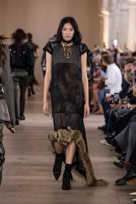 Sacai PAP Spring Summer 2027 fashion show at the Grand Palais in Paris during Fashion Week on October 5, 2026, Paris, France  Copyright: xAgencex xBestimagexAgencex xBestimagex