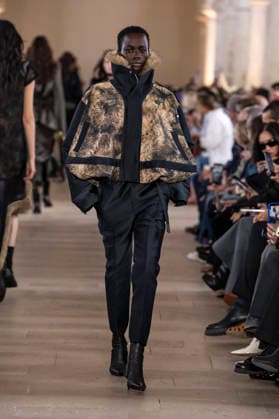 Sacai PAP Spring Summer 2027 fashion show at the Grand Palais in Paris during Fashion Week on October 5, 2026, Paris, France  Copyright: xAgencex xBestimagexAgencex xBestimagex