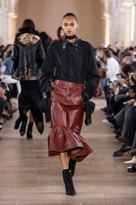 Sacai PAP Spring Summer 2027 fashion show at the Grand Palais in Paris during Fashion Week on October 5, 2026, Paris, France  Copyright: xAgencex xBestimagexAgencex xBestimagex