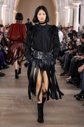 Sacai PAP Spring Summer 2027 fashion show at the Grand Palais in Paris during Fashion Week on October 5, 2026, Paris, France  Copyright: xAgencex xBestimagexAgencex xBestimagex