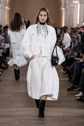 Sacai PAP Spring Summer 2027 fashion show at the Grand Palais in Paris during Fashion Week on October 5, 2026, Paris, France  Copyright: xAgencex xBestimagexAgencex xBestimagex