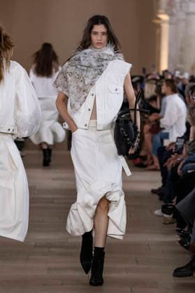 Sacai PAP Spring Summer 2027 fashion show at the Grand Palais in Paris during Fashion Week on October 5, 2026, Paris, France  Copyright: xAgencex xBestimagexAgencex xBestimagex