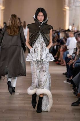 Sacai PAP Spring Summer 2027 fashion show at the Grand Palais in Paris during Fashion Week on October 5, 2026, Paris, France  Copyright: xAgencex xBestimagexAgencex xBestimagex