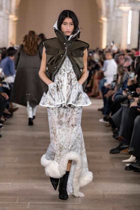 Sacai PAP Spring Summer 2027 fashion show at the Grand Palais in Paris during Fashion Week on October 5, 2026, Paris, France  Copyright: xAgencex xBestimagexAgencex xBestimagex