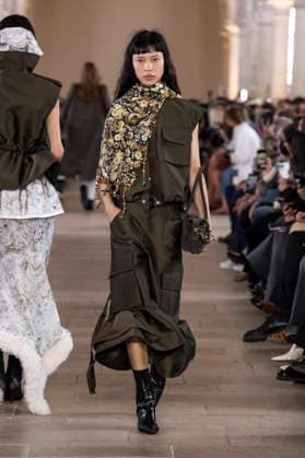 Sacai PAP Spring Summer 2027 fashion show at the Grand Palais in Paris during Fashion Week on October 5, 2026, Paris, France  Copyright: xAgencex xBestimagexAgencex xBestimagex