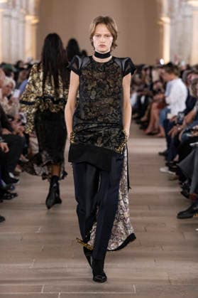 Sacai PAP Spring Summer 2027 fashion show at the Grand Palais in Paris during Fashion Week on October 5, 2026, Paris, France  Copyright: xAgencex xBestimagexAgencex xBestimagex