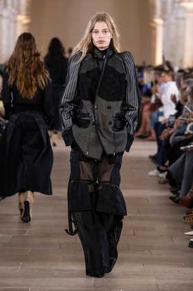 Sacai PAP Spring Summer 2027 fashion show at the Grand Palais in Paris during Fashion Week on October 5, 2026, Paris, France  Copyright: xAgencex xBestimagexAgencex xBestimagex