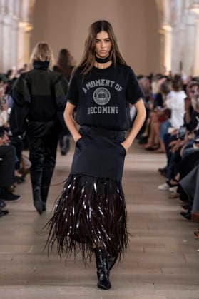 Sacai PAP Spring Summer 2027 fashion show at the Grand Palais in Paris during Fashion Week on October 5, 2026, Paris, France  Copyright: xAgencex xBestimagexAgencex xBestimagex