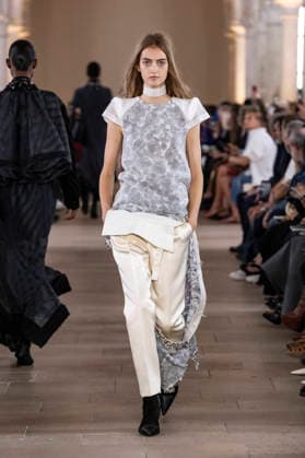 Sacai PAP Spring Summer 2027 fashion show at the Grand Palais in Paris during Fashion Week on October 5, 2026, Paris, France  Copyright: xAgencex xBestimagexAgencex xBestimagex