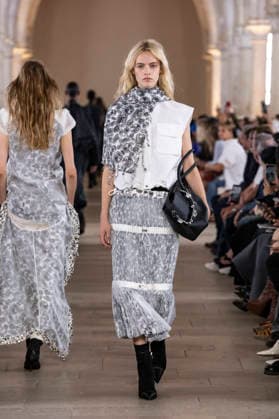 Sacai PAP Spring Summer 2027 fashion show at the Grand Palais in Paris during Fashion Week on October 5, 2026, Paris, France  Copyright: xAgencex xBestimagexAgencex xBestimagex
