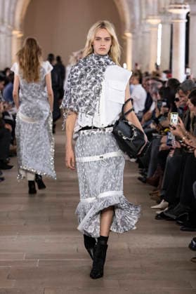 Sacai PAP Spring Summer 2027 fashion show at the Grand Palais in Paris during Fashion Week on October 5, 2026, Paris, France  Copyright: xAgencex xBestimagexAgencex xBestimagex