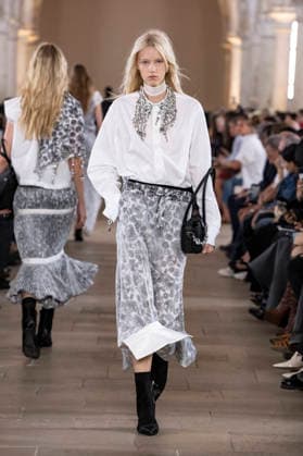 Sacai PAP Spring Summer 2027 fashion show at the Grand Palais in Paris during Fashion Week on October 5, 2026, Paris, France  Copyright: xAgencex xBestimagexAgencex xBestimagex