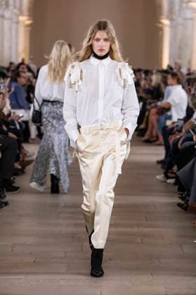 Sacai PAP Spring Summer 2027 fashion show at the Grand Palais in Paris during Fashion Week on October 5, 2026, Paris, France  Copyright: xAgencex xBestimagexAgencex xBestimagex