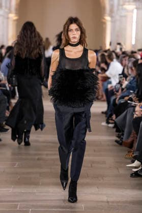 Sacai PAP Spring Summer 2027 fashion show at the Grand Palais in Paris during Fashion Week on October 5, 2026, Paris, France  Copyright: xAgencex xBestimagexAgencex xBestimagex