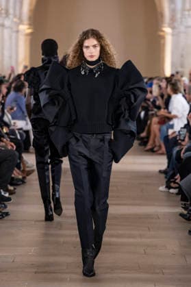 Sacai PAP Spring Summer 2027 fashion show at the Grand Palais in Paris during Fashion Week on October 5, 2026, Paris, France  Copyright: xAgencex xBestimagexAgencex xBestimagex
