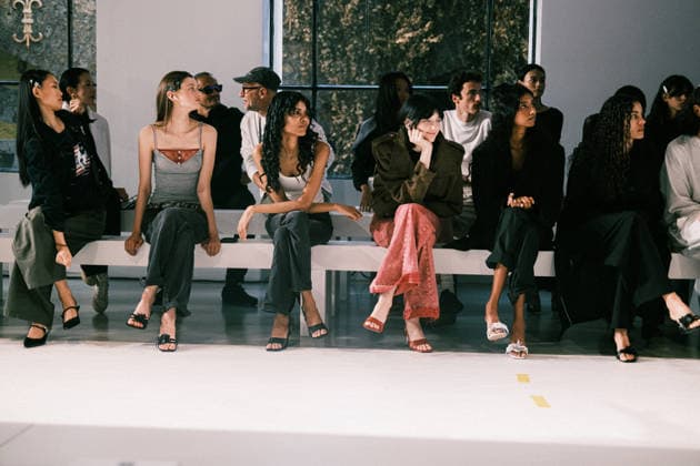 Eva Komuves, Dhyani Kandagama Paris Fashion Week PAP SS27 Shiatzy Chen 460226 October 5, 2026  Copyright: xJean-BaptistexSoulliatx xStarfacex STAR_460226_003