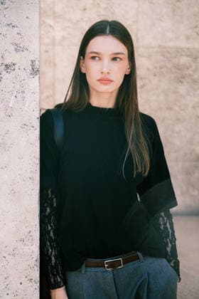 Jolana Hojna Paris Fashion Week PAP SS27 Shiatzy Chen 460226 October 5, 2026  Copyright: xJean-BaptistexSoulliatx xStarfacex STAR_460226_035