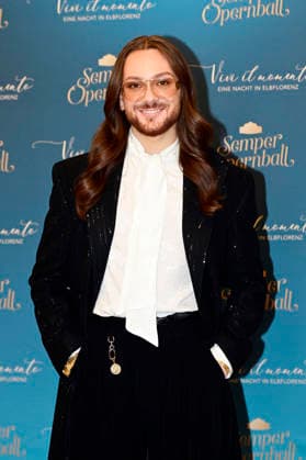 Riccardo Simonetti bei der Pressekonferenz zum SemperOpernball 2027 unter dem Motto Vivi il momento - Eine Nacht in Elbflorenz im Hotel Taschenbergpalais Kempinski Dresden. Dresden, 05.10.2026
