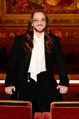 Riccardo Simonetti beim Photocall zum SemperOpernball 2027 unter dem Motto Vivi il momento - Eine Nacht in Elbflorenz im Rundfoyer der Semperoper Dresden. Dresden, 05.10.2026