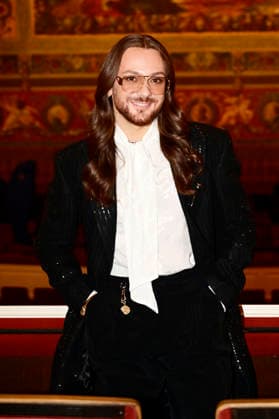 Riccardo Simonetti beim Photocall zum SemperOpernball 2027 unter dem Motto Vivi il momento - Eine Nacht in Elbflorenz im Rundfoyer der Semperoper Dresden. Dresden, 05.10.2026