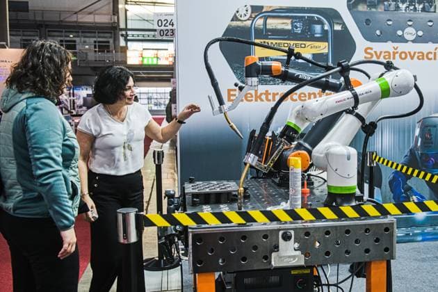 The 67th International Engineering Fair begins at Vystaviste 1 exhibition grounds in Brno, Czech Republic, on October 6th, 2026. International Fair of Machine Tools and Forming Machines IMT, International Welding Engineering Fair Welding, International Fair of Plastics, Rubber and Composites Plastex, International Fair of Surface Treatment Technologies Profintech and International Foundry Fair Fond-Ex also start. (CTKxPhoto PatrikxUhlir) CTKPhotoP2026100602102  CTKPhotoP2026100602102