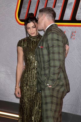 John Cena mit Ehefrau Shay Shariatzadeh bei der Premiere des Apple TV-Films Matchbox The Movie im AMC Lincoln Square Theater. New Yok, 05.10.2026