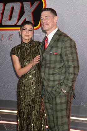 John Cena mit Ehefrau Shay Shariatzadeh bei der Premiere des Apple TV-Films Matchbox The Movie im AMC Lincoln Square Theater. New Yok, 05.10.2026