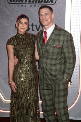 John Cena mit Ehefrau Shay Shariatzadeh bei der Premiere des Apple TV-Films Matchbox The Movie im AMC Lincoln Square Theater. New Yok, 05.10.2026