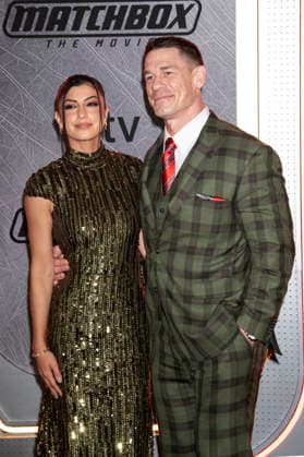 John Cena mit Ehefrau Shay Shariatzadeh bei der Premiere des Apple TV-Films Matchbox The Movie im AMC Lincoln Square Theater. New Yok, 05.10.2026