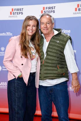 Nina Eichinger und Nico Hofmann bei der 27. Verleihung der First Steps Awards 2026 im Theater des Westens. Berlin, 05.10.2026