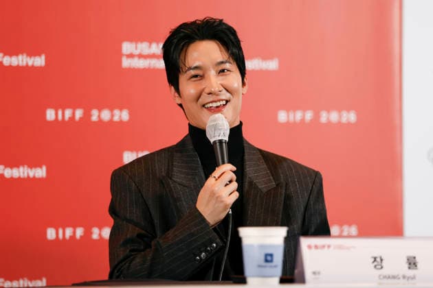 The Table: Day and Night cast at Busan International Film Festival South Korean actor Chang Ryul speaks during a press conference for The Table: Day and Night, the opening film of the 31st Busan International Film Festival (BIFF), at the Busan Cinema Center in Busan, South Korea, on October 06, 2026. Busan South Korea  Copyright: xMatrixxImages JungxUi-Chelx