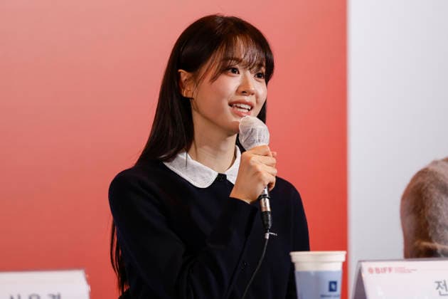The Table: Day and Night cast at Busan International Film Festival South Korean actor Jeon So-young speaks during a press conference for The Table: Day and Night, the opening film of the 31st Busan International Film Festival (BIFF), at the Busan Cinema Center in Busan, South Korea, on October 06, 2026. Busan South Korea  Copyright: xMatrixxImages JungxUi-Chelx
