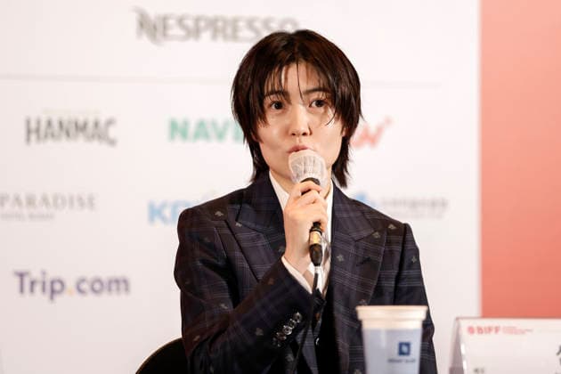 The Table: Day and Night cast at Busan International Film Festival South Korean actor Shim Eun-kyung speaks during a press conference for The Table: Day and Night, the opening film of the 31st Busan International Film Festival (BIFF), at the Busan Cinema Center in Busan, South Korea, on October 06, 2026. Busan South Korea  Copyright: xMatrixxImages JungxUi-Chelx