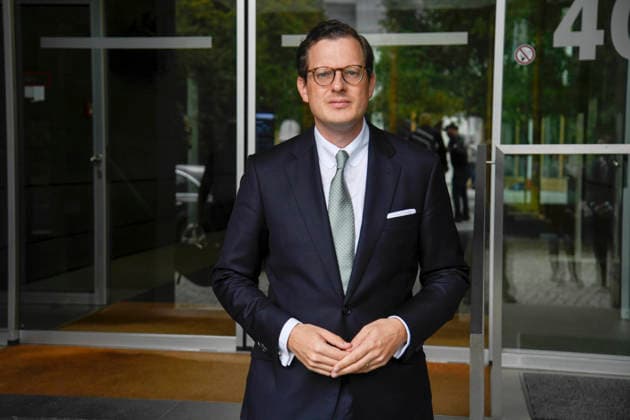ABB BPK- Prof. Dr. Moritz Hennemann, Bundesbeauftragter für den Datenschutz und die Informationsfreiheit (BfDI) Thema Amtsantritt des neuen Bundesdatenschutzbeauftragten Schwerpunkte der kuenftigen Arbeit auf der BPK Bundespressekonferenz in Berlin am 06.10.2026 Berlin Deutschland