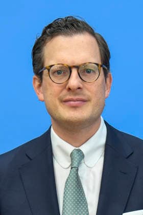 ABB BPK- Prof. Dr. Moritz Hennemann, Bundesbeauftragter für den Datenschutz und die Informationsfreiheit (BfDI) Thema Amtsantritt des neuen Bundesdatenschutzbeauftragten Schwerpunkte der kuenftigen Arbeit auf der BPK Bundespressekonferenz in Berlin am 06.10.2026 Berlin Deutschland