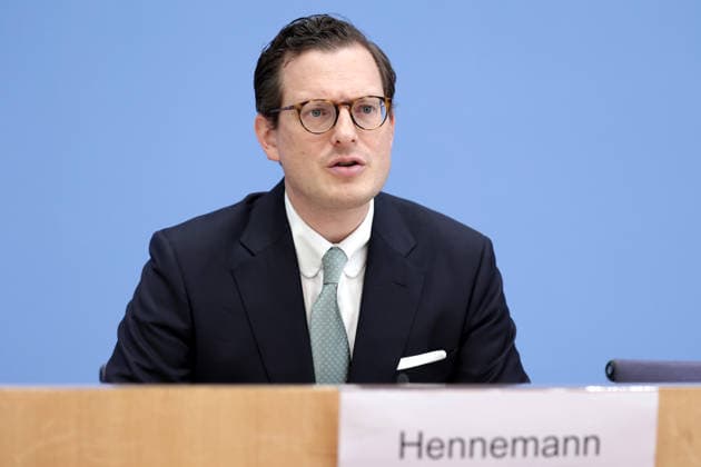 Prof. Dr. Moritz Hennemann, Bundesbeauftragter für den Datenschutz und die Informationsfreiheit, PK zu - Amtsantritt des neuen Bundesdatenschutzbeauftragten (BfDI): Schwerpunkte der künftigen Arbeit, Berlin, 06.10.2026