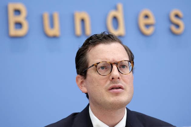 Prof. Dr. Moritz Hennemann, Bundesbeauftragter für den Datenschutz und die Informationsfreiheit, PK zu - Amtsantritt des neuen Bundesdatenschutzbeauftragten (BfDI): Schwerpunkte der künftigen Arbeit, Berlin, 06.10.2026
