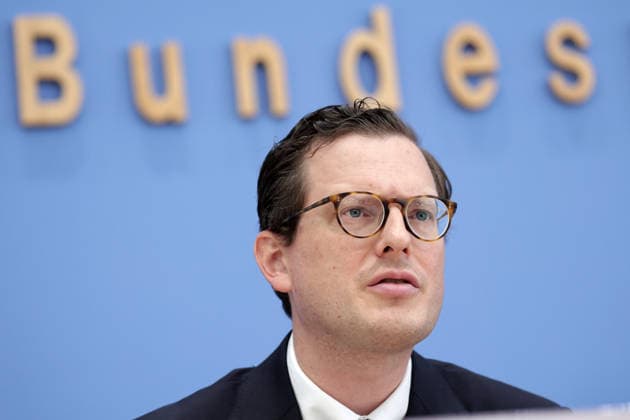 Prof. Dr. Moritz Hennemann, Bundesbeauftragter für den Datenschutz und die Informationsfreiheit, PK zu - Amtsantritt des neuen Bundesdatenschutzbeauftragten (BfDI): Schwerpunkte der künftigen Arbeit, Berlin, 06.10.2026