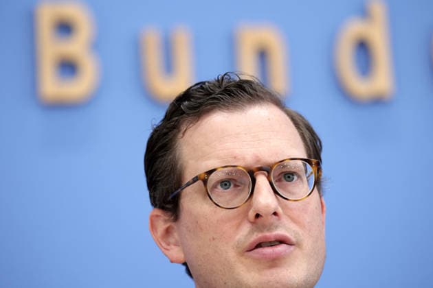 Prof. Dr. Moritz Hennemann, Bundesbeauftragter für den Datenschutz und die Informationsfreiheit, PK zu - Amtsantritt des neuen Bundesdatenschutzbeauftragten (BfDI): Schwerpunkte der künftigen Arbeit, Berlin, 06.10.2026