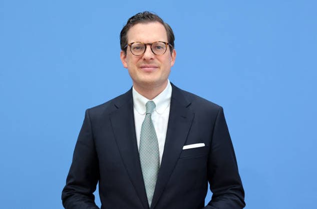 Prof. Dr. Moritz Hennemann, Bundesbeauftragter für den Datenschutz und die Informationsfreiheit, PK zu - Amtsantritt des neuen Bundesdatenschutzbeauftragten (BfDI): Schwerpunkte der künftigen Arbeit, Berlin, 06.10.2026