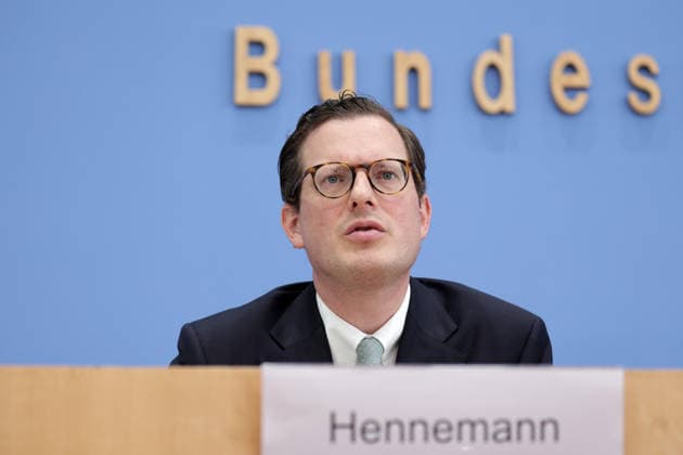 Prof. Dr. Moritz Hennemann, Bundesbeauftragter für den Datenschutz und die Informationsfreiheit, PK zu - Amtsantritt des neuen Bundesdatenschutzbeauftragten (BfDI): Schwerpunkte der künftigen Arbeit, Berlin, 06.10.2026