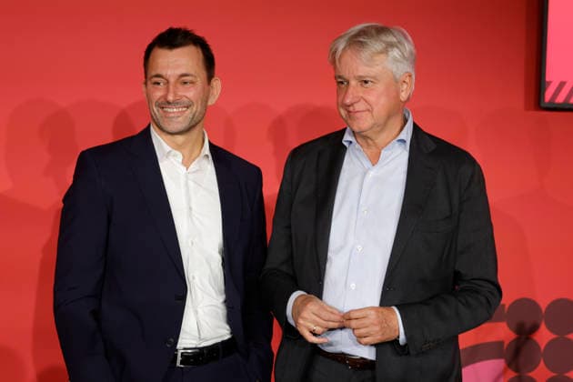 Frankfurt Impressionen 06.10.2026 Die 78. Frankfurter Buchmesse verabschiedet den langjährigen Direktor Juergen Boos - hier Nachfolger wird der bisherige Geschäftsführer Joachim KAUFMANN Frankfurt (Main) Hessen Deutschland