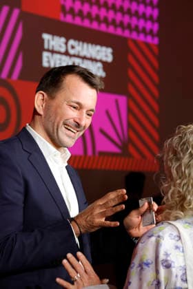 Frankfurt Impressionen 06.10.2026 Die 78. Frankfurter Buchmesse verabschiedet den langjährigen Direktor Juergen Boos - hier Nachfolger wird der bisherige Geschäftsführer Joachim KAUFMANN Frankfurt (Main) Hessen Deutschland