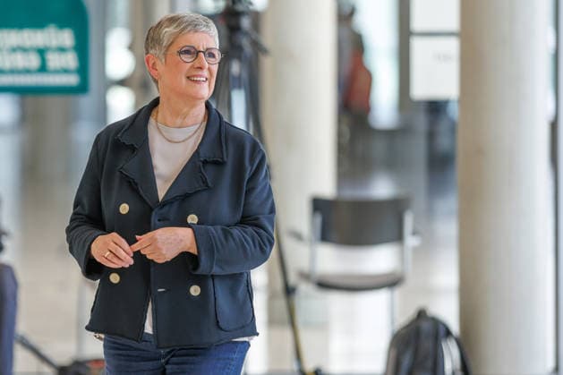 Buendnis 90 Die Gruenen im Bundestag Britta Haßelmann von Buendnis 90 Die Gruenen im Bundestag am 06.10.26 in Berlin. Berlin Berlin Deutschland Reichstag