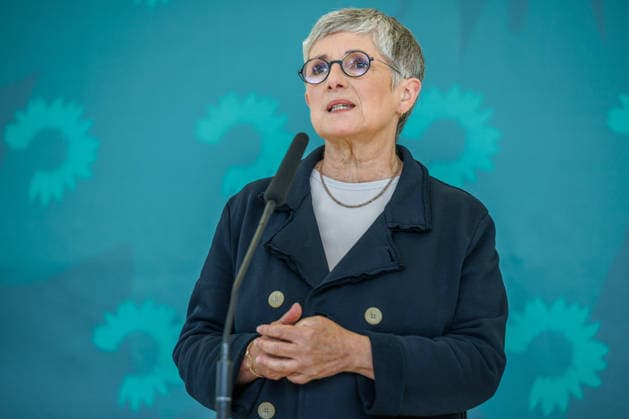 Buendnis 90 Die Gruenen im Bundestag Britta Haßelmann von Buendnis 90 Die Gruenen im Bundestag am 06.10.26 in Berlin. Berlin Berlin Deutschland Reichstag