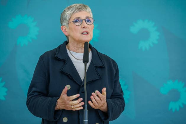 Buendnis 90 Die Gruenen im Bundestag Britta Haßelmann von Buendnis 90 Die Gruenen im Bundestag am 06.10.26 in Berlin. Berlin Berlin Deutschland Reichstag