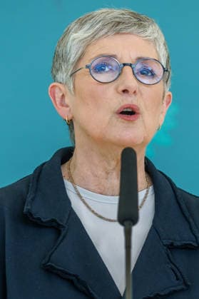 Buendnis 90 Die Gruenen im Bundestag Britta Haßelmann von Buendnis 90 Die Gruenen im Bundestag am 06.10.26 in Berlin. Berlin Berlin Deutschland Reichstag